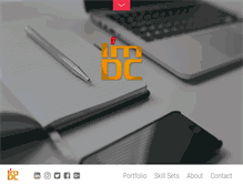 Tablet Screenshot of imdeancarter.com